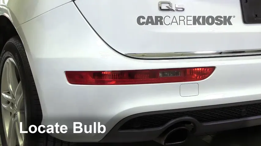 2017 Audi Q5 Premium Plus 3.0L V6 Supercharged Lights Reverse Light (replace bulb)